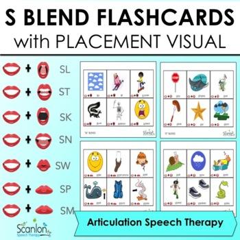 s blend words for speech therapy